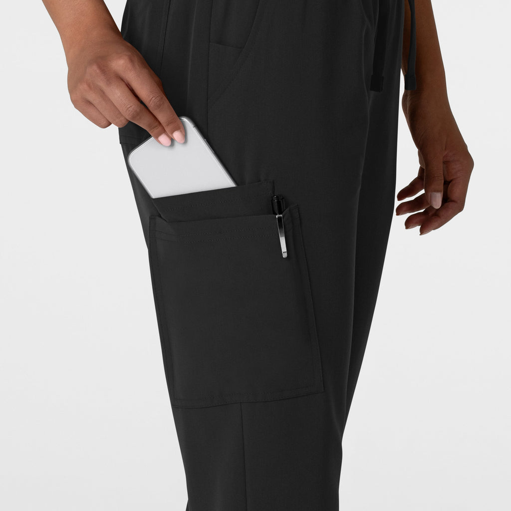 Nova 5132 Jogger Utility Scrub Pants Black