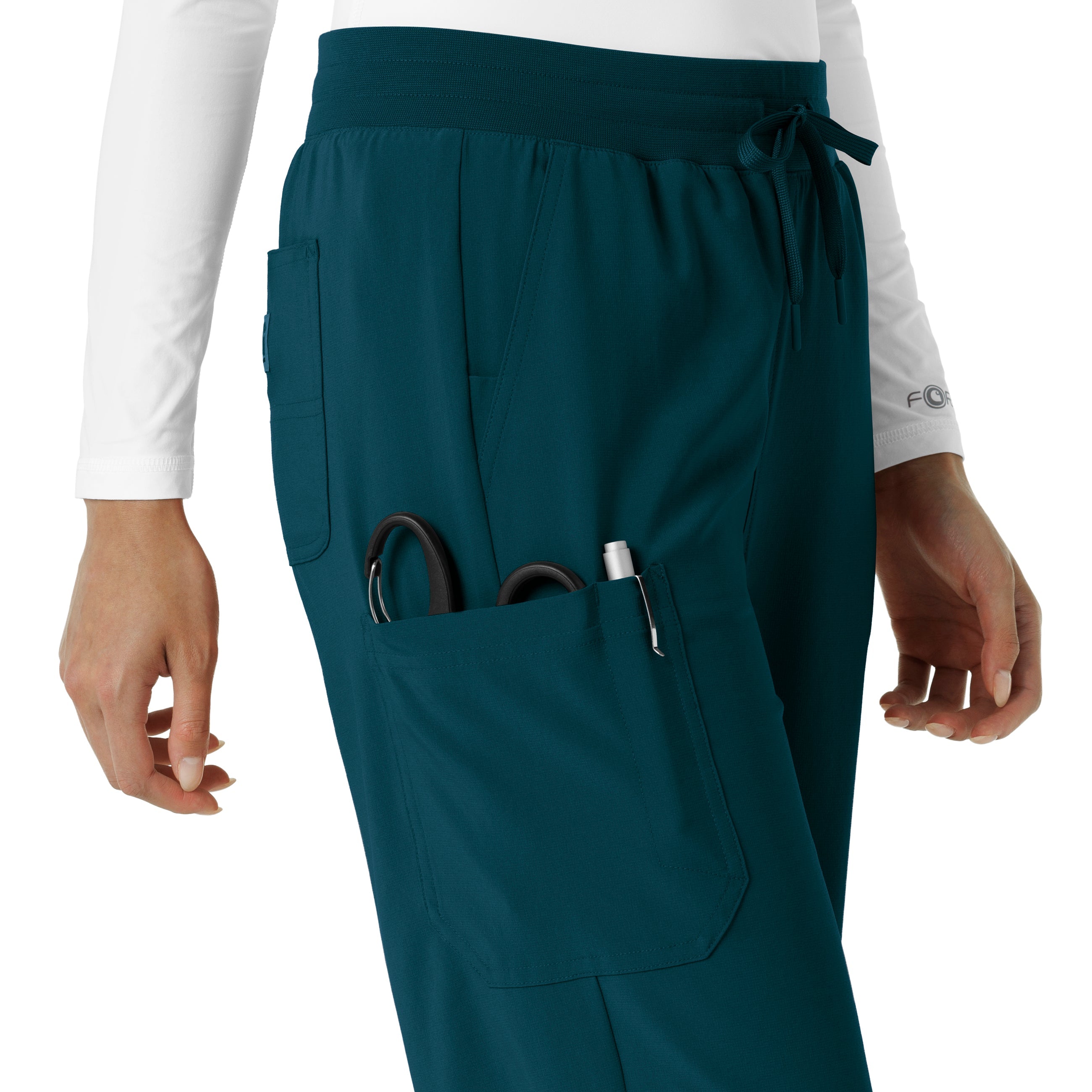 Force Cross-Flex C53310 Boot Cut Scrub Pants Caribbean