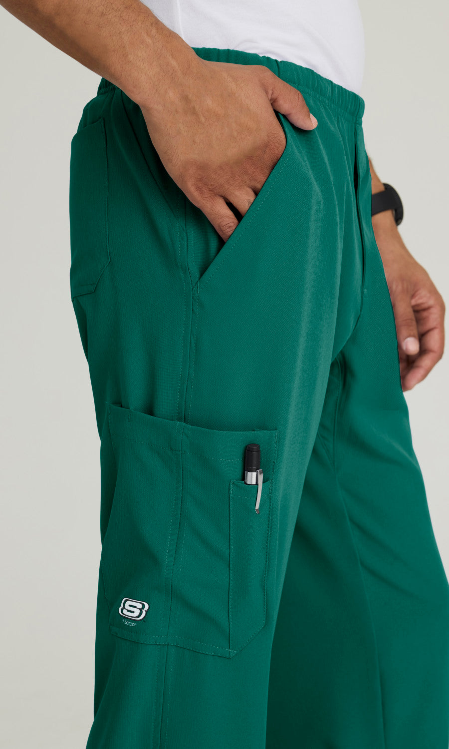 Skechers SK0215 Structure Scrub Pants Hunter Green