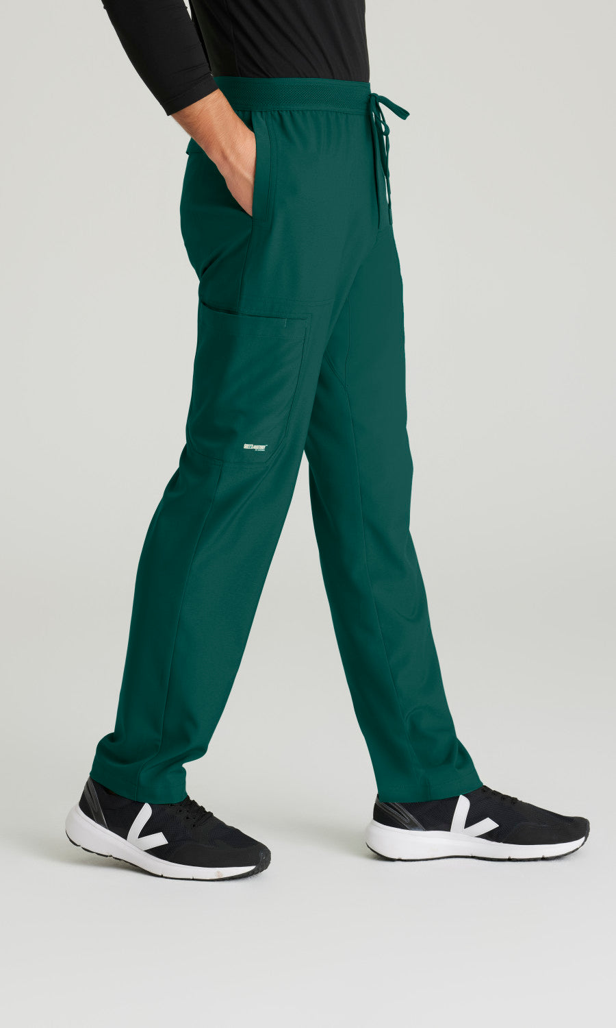 Grey's Anatomy Evolve GSSP649 Highland Scrub Pants Hunter Green