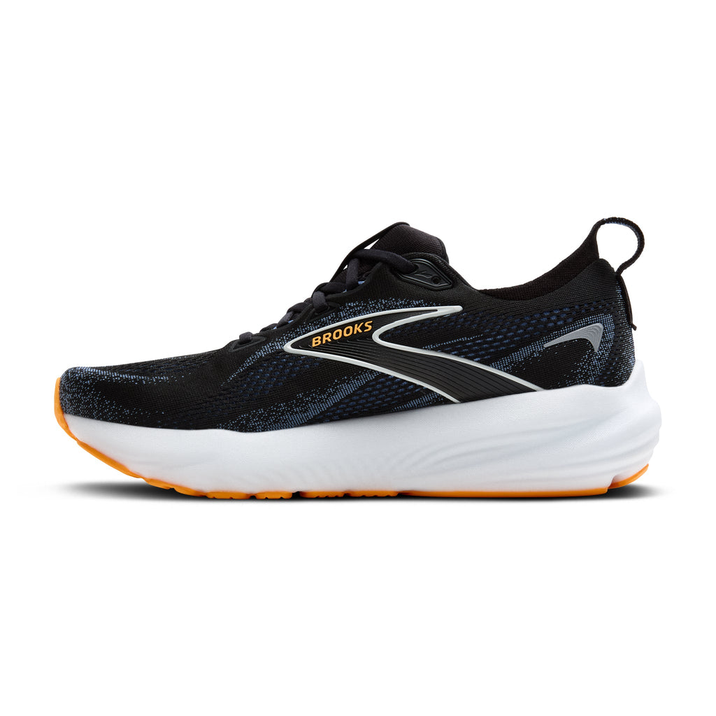 Brooks Men's Glycerin 22 Black/Country Blue/Orange Pop