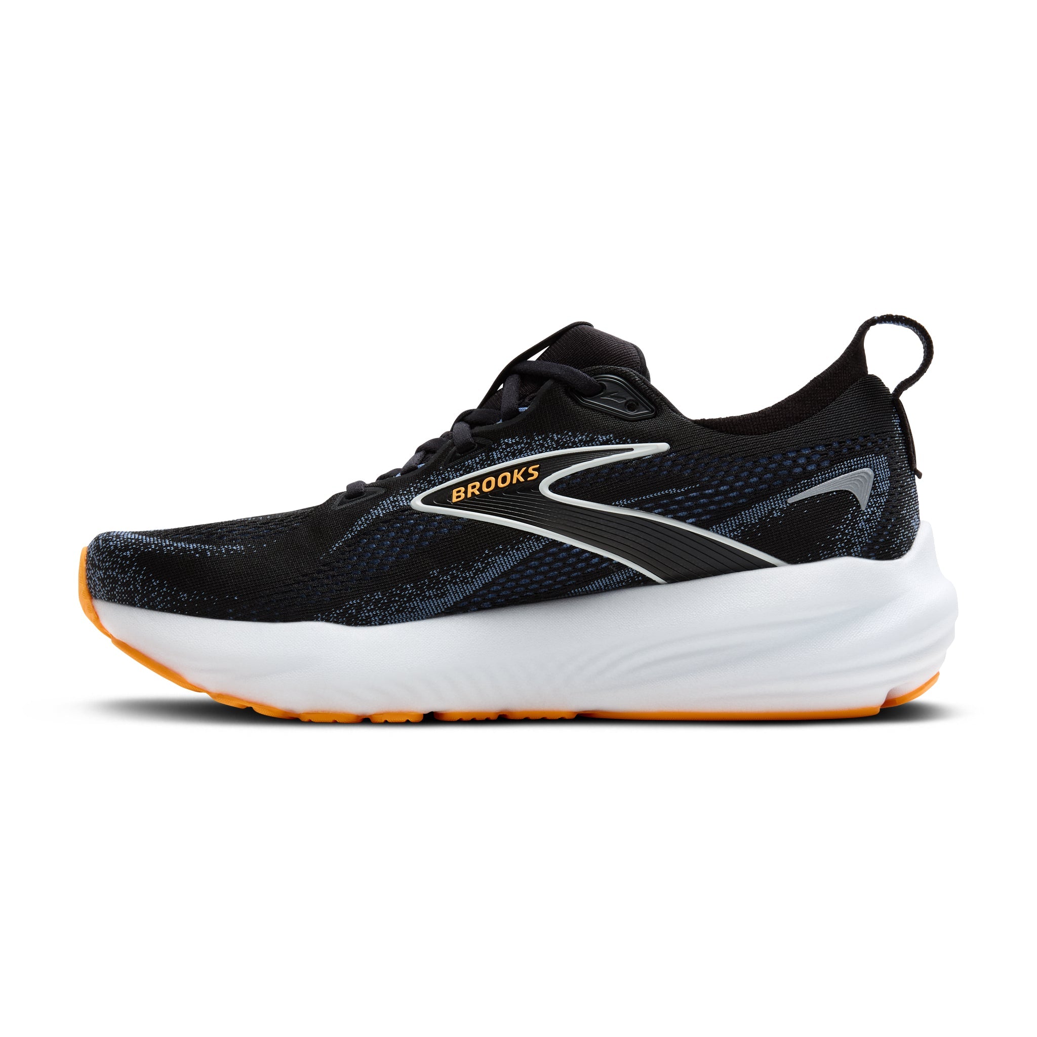 Brooks Men's Glycerin 22 Black/Country Blue/Orange Pop