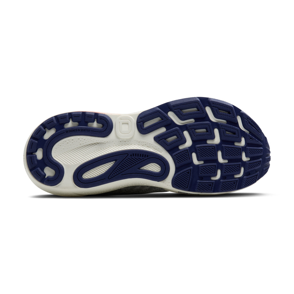 Brooks Women's Adrenaline GTS 24 Grey/Blue Ribbon/Peach