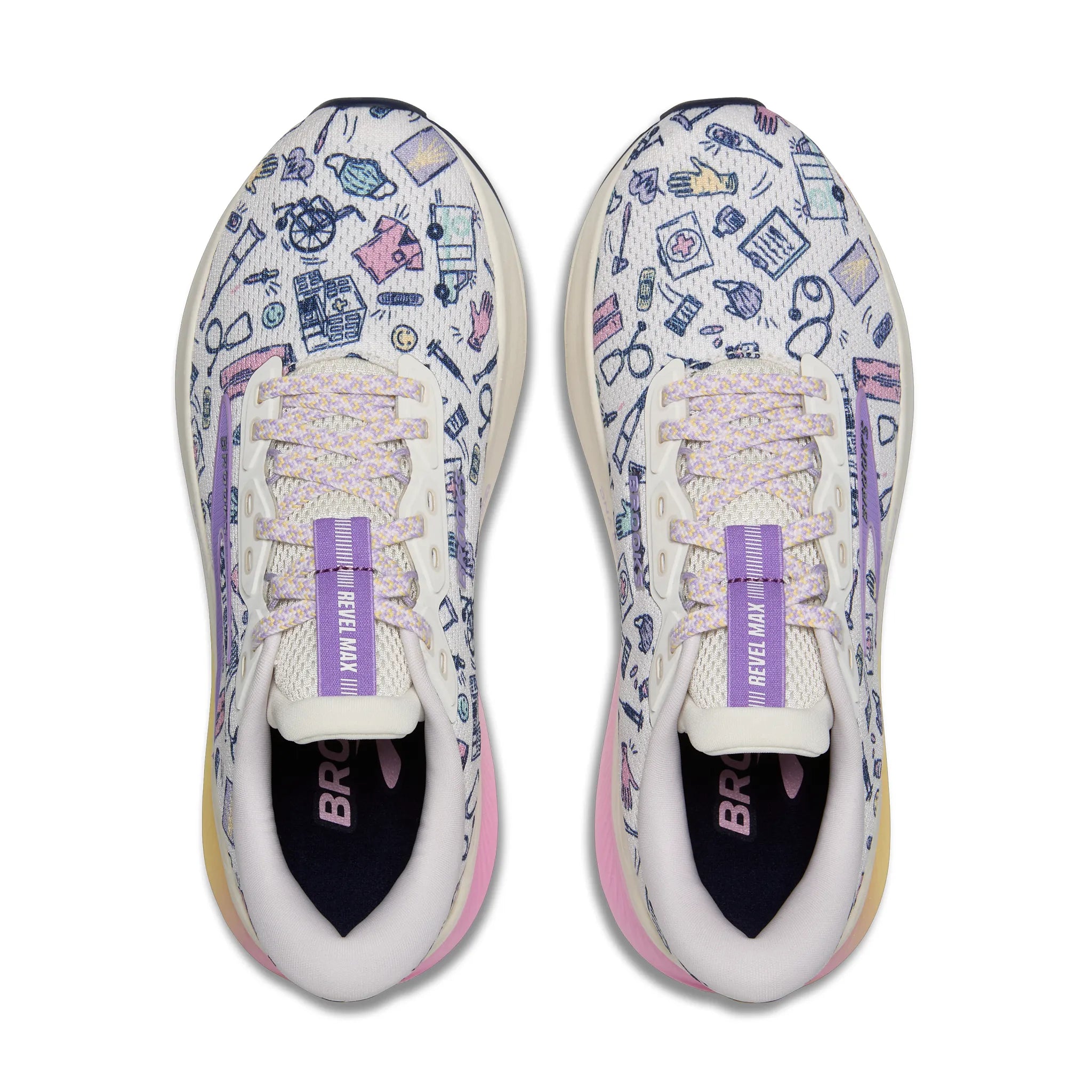 Brooks Revel Max Heros Whisper/Orchid/Lavender