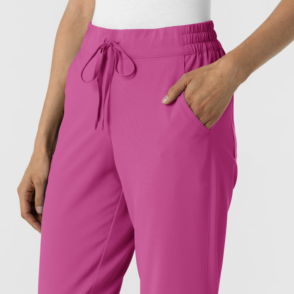 RENEW 5934 Jogger Scrub Pants Raspberry