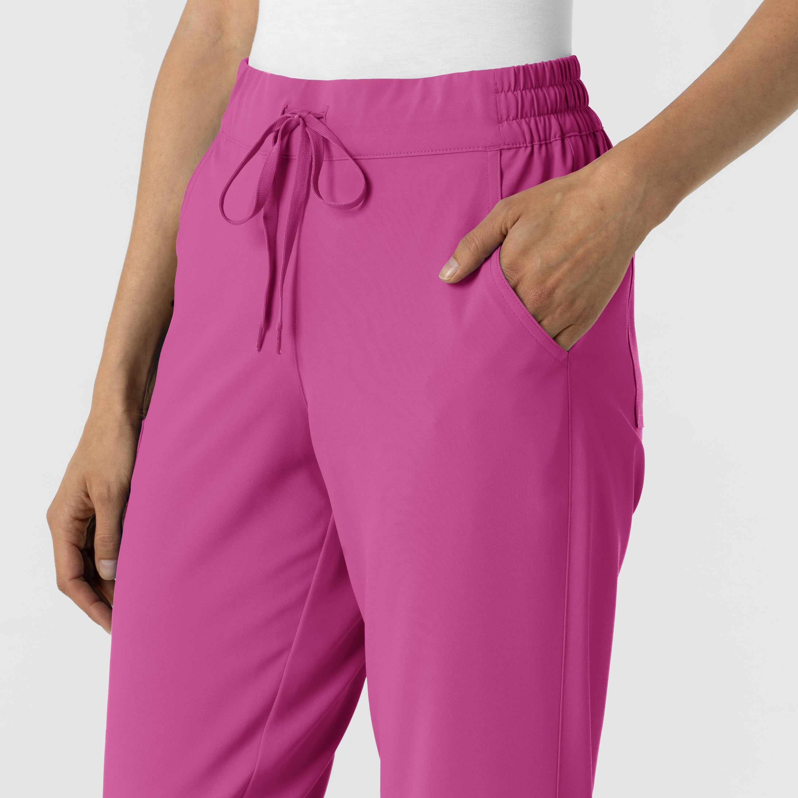 RENEW 5934 Jogger Scrub Pants Raspberry