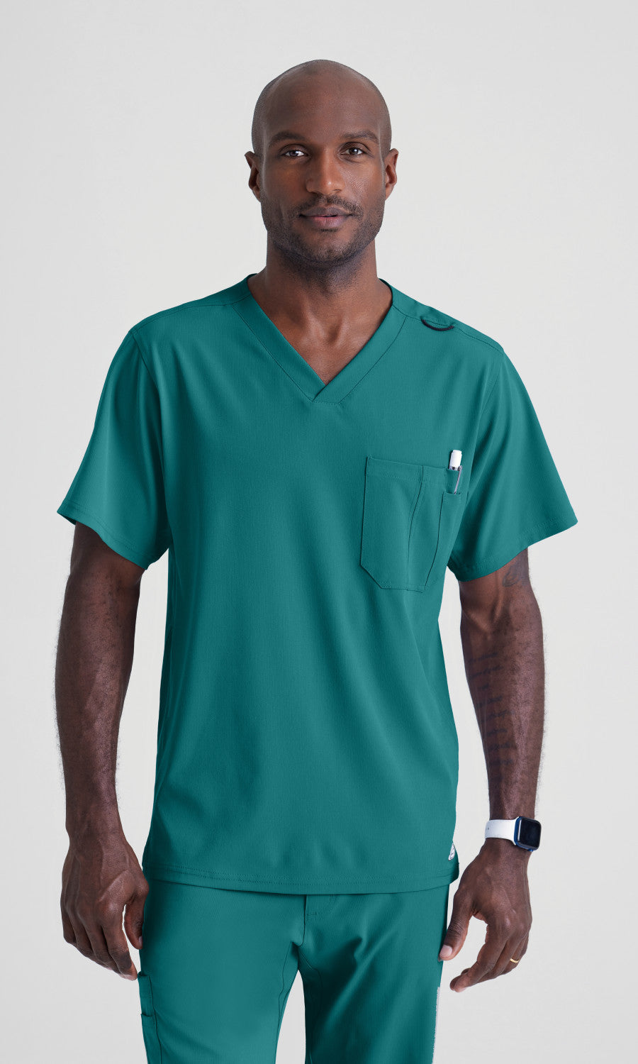 Skechers SK0112 Structure Scrub Top Teal