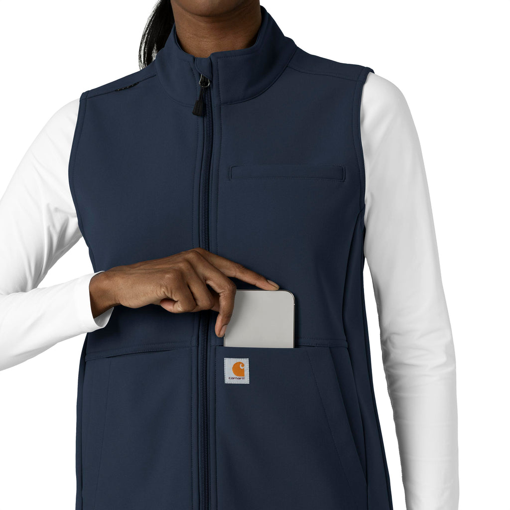 Rugged Flex C83023 Bonded Fleece Vest Navy