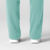 Nova 5232 Stovepipe High-Low Hem Scrub Pants Turquoise