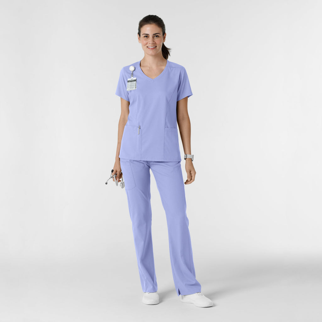 Boundless 5251 Bootcut Scrub Pants Ceil Blue