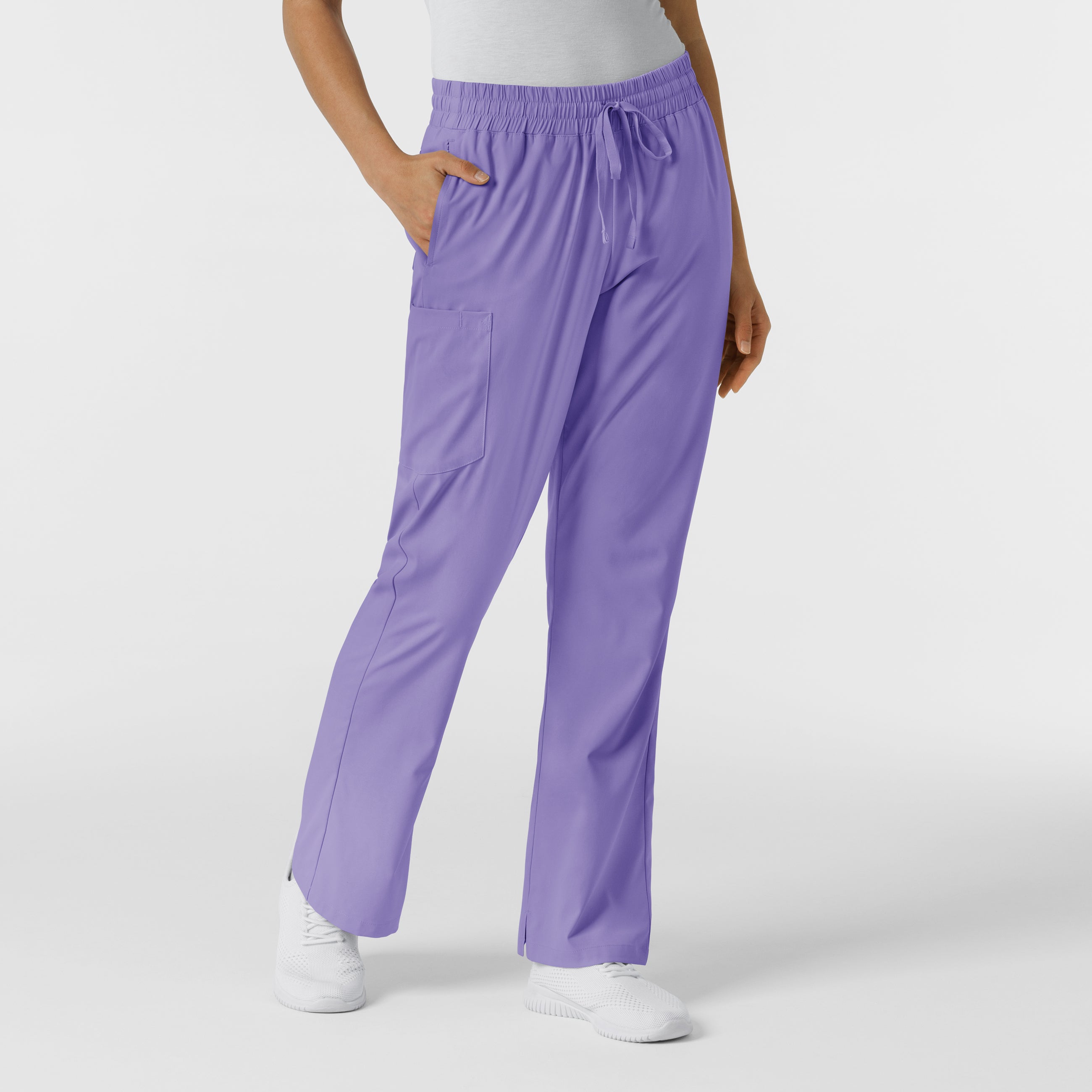 Boundless 5251 Bootcut Scrub Pants Iris Purple