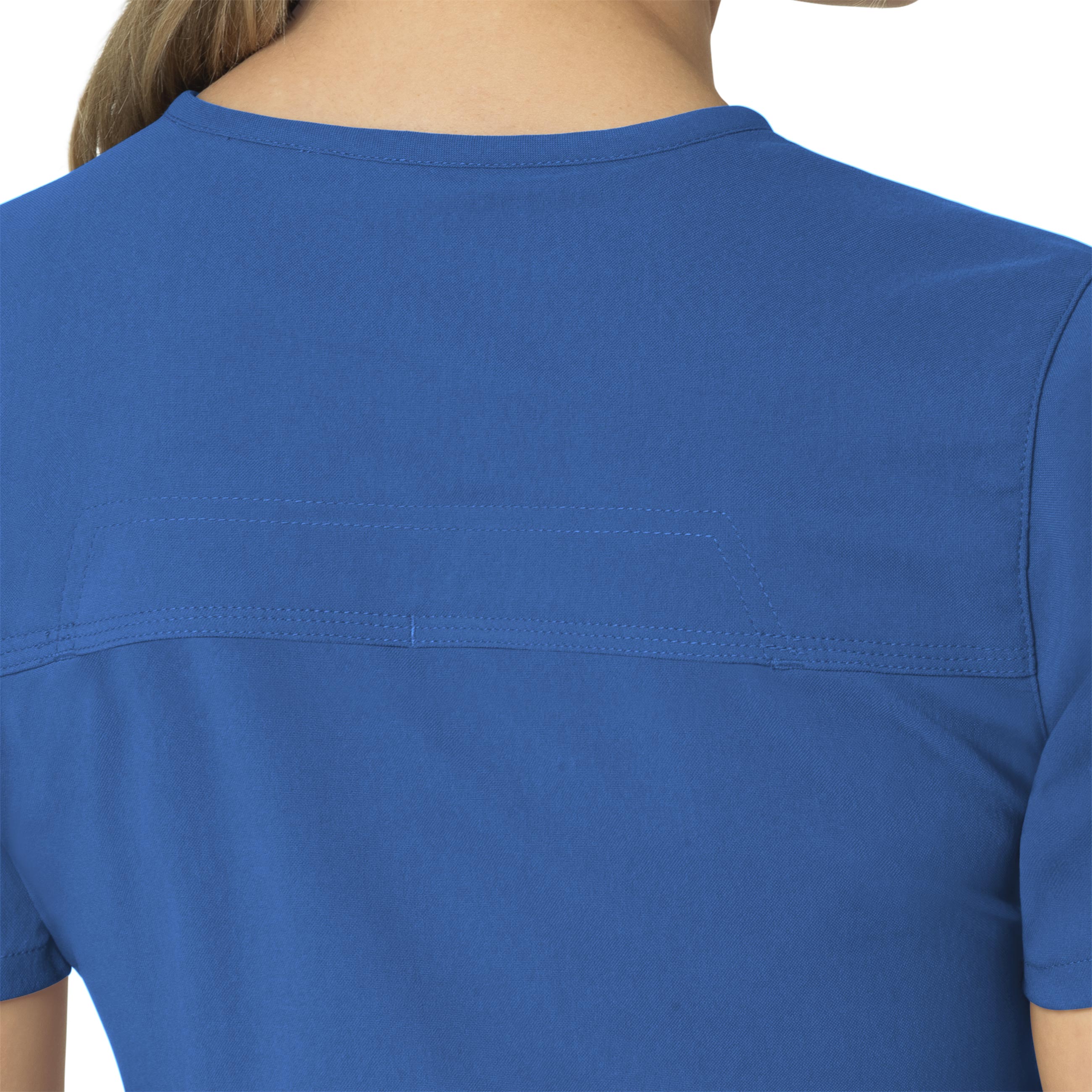 Rugged Flex Peak C12237 4-Pocket V-Neck Scrub Top Royal