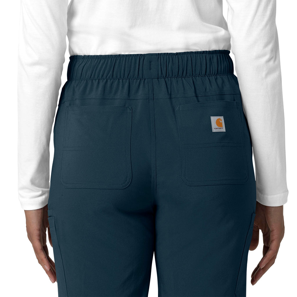 Force Cross-Flex C53210 Straight Leg Cargo Scrub Pants Navy