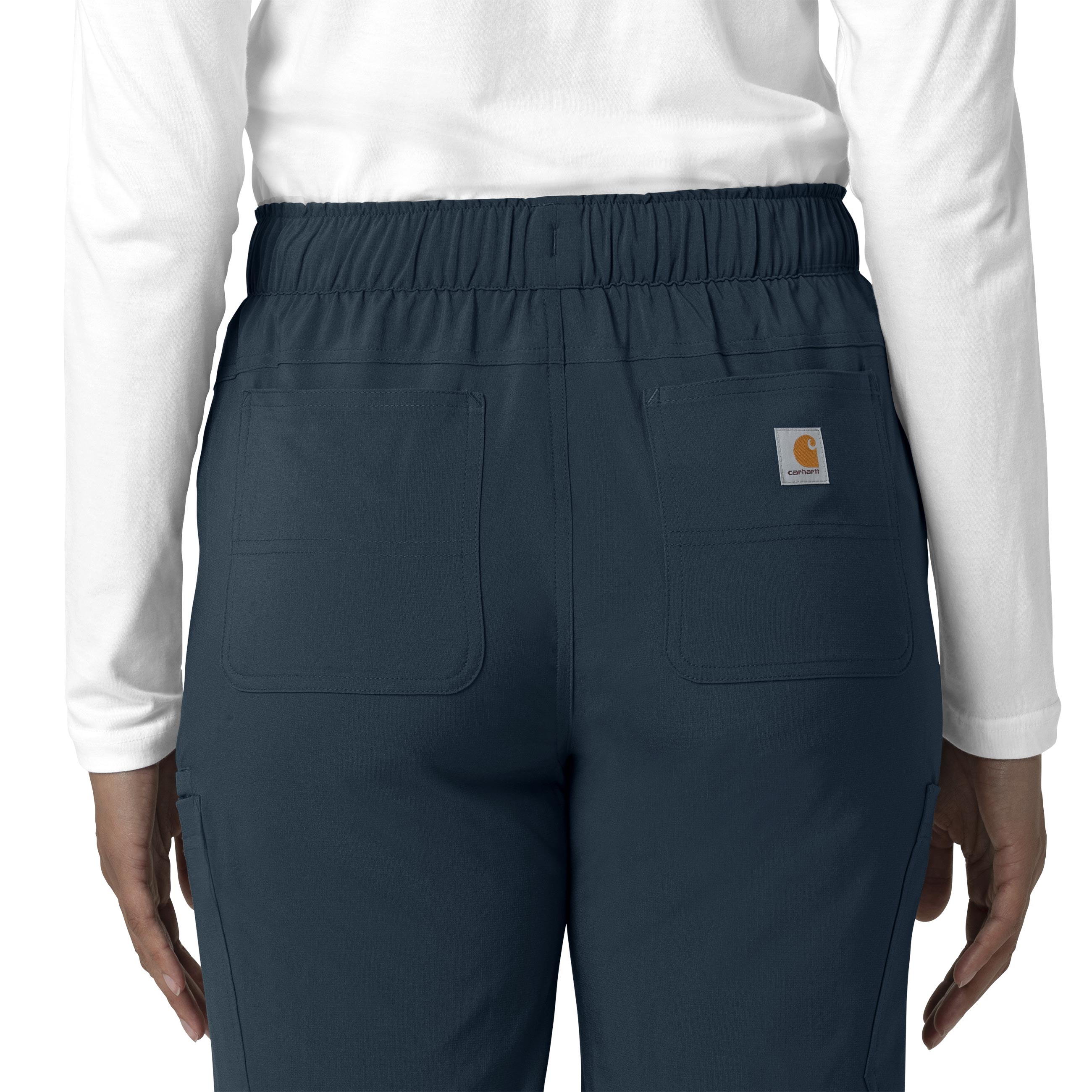 Force Cross-Flex C53210 Straight Leg Cargo Scrub Pants Navy