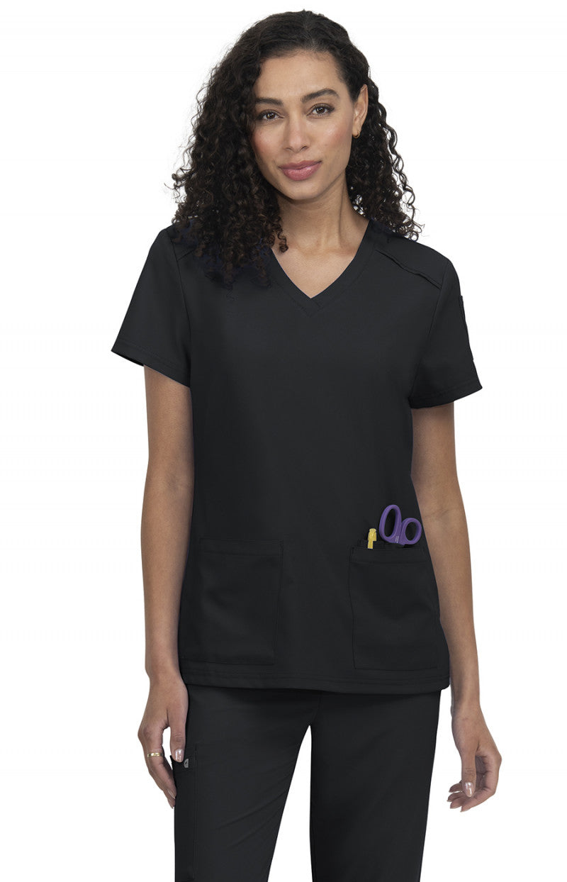 Cureology C101 Cardi Top Black