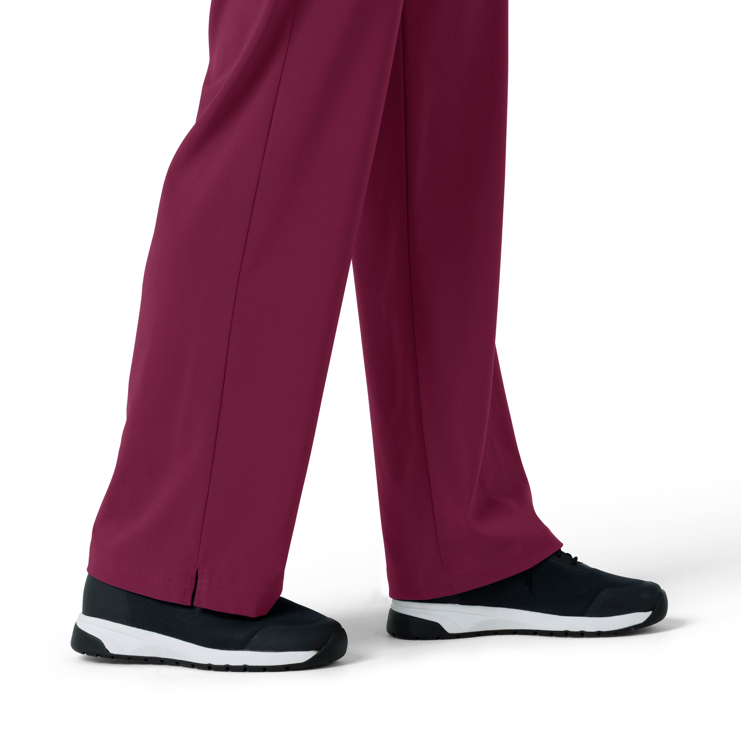 Force Cross-Flex C53310 Boot Cut Scrub Pants Wine