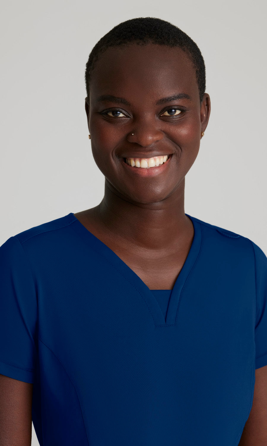 Skechers Slip-Ins Knits SKT220 Serene Knit Scrub Top Navy