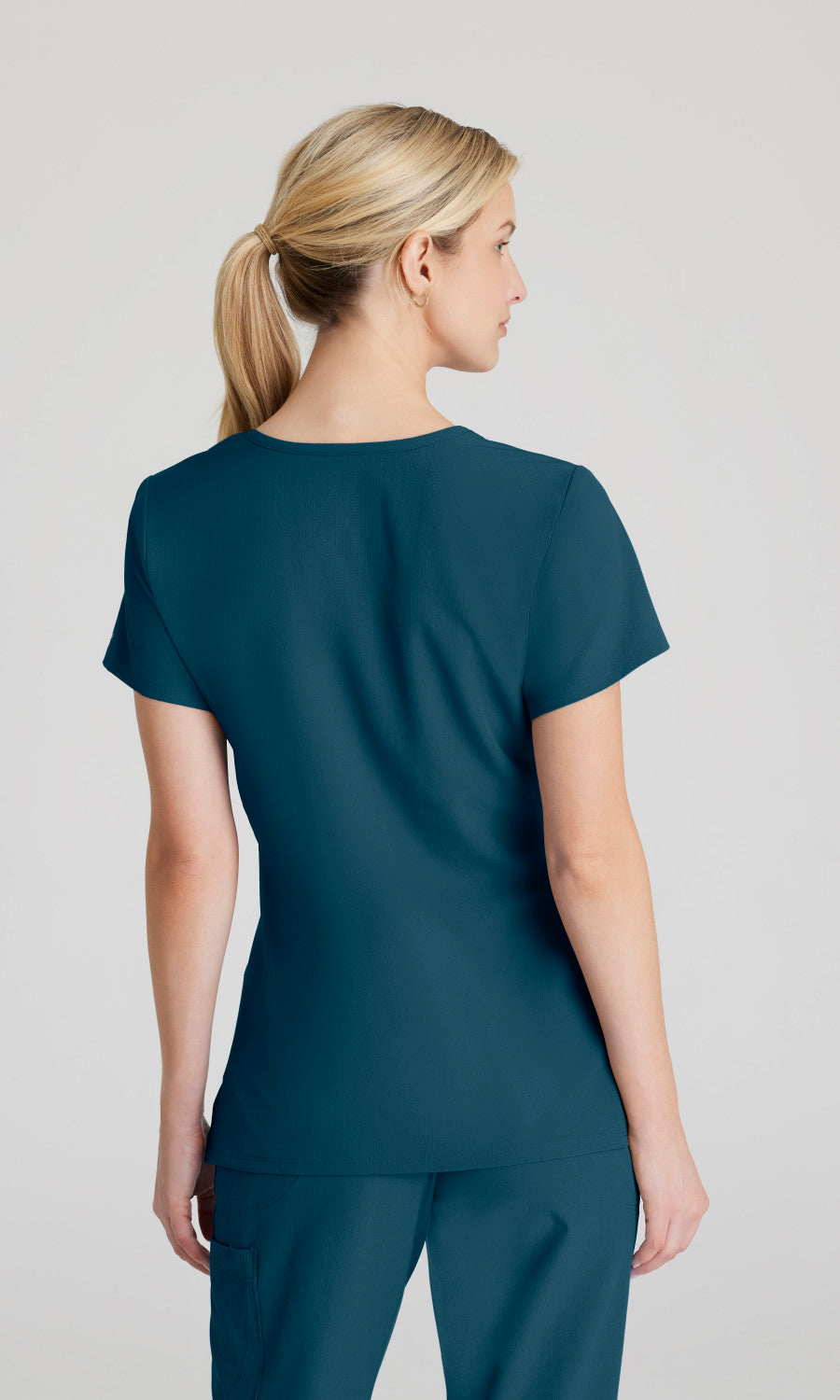 Skechers SK102 Reliance Scrub Top Bahama