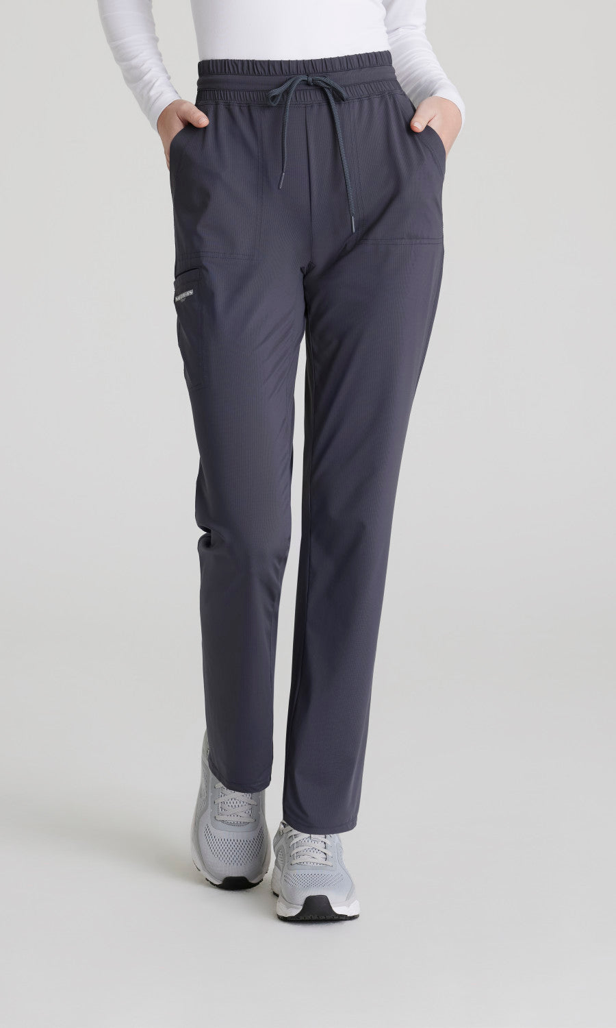 Skechers Slip-Ins Knits SKP668 Reach Knit Scrub Pants Pewter