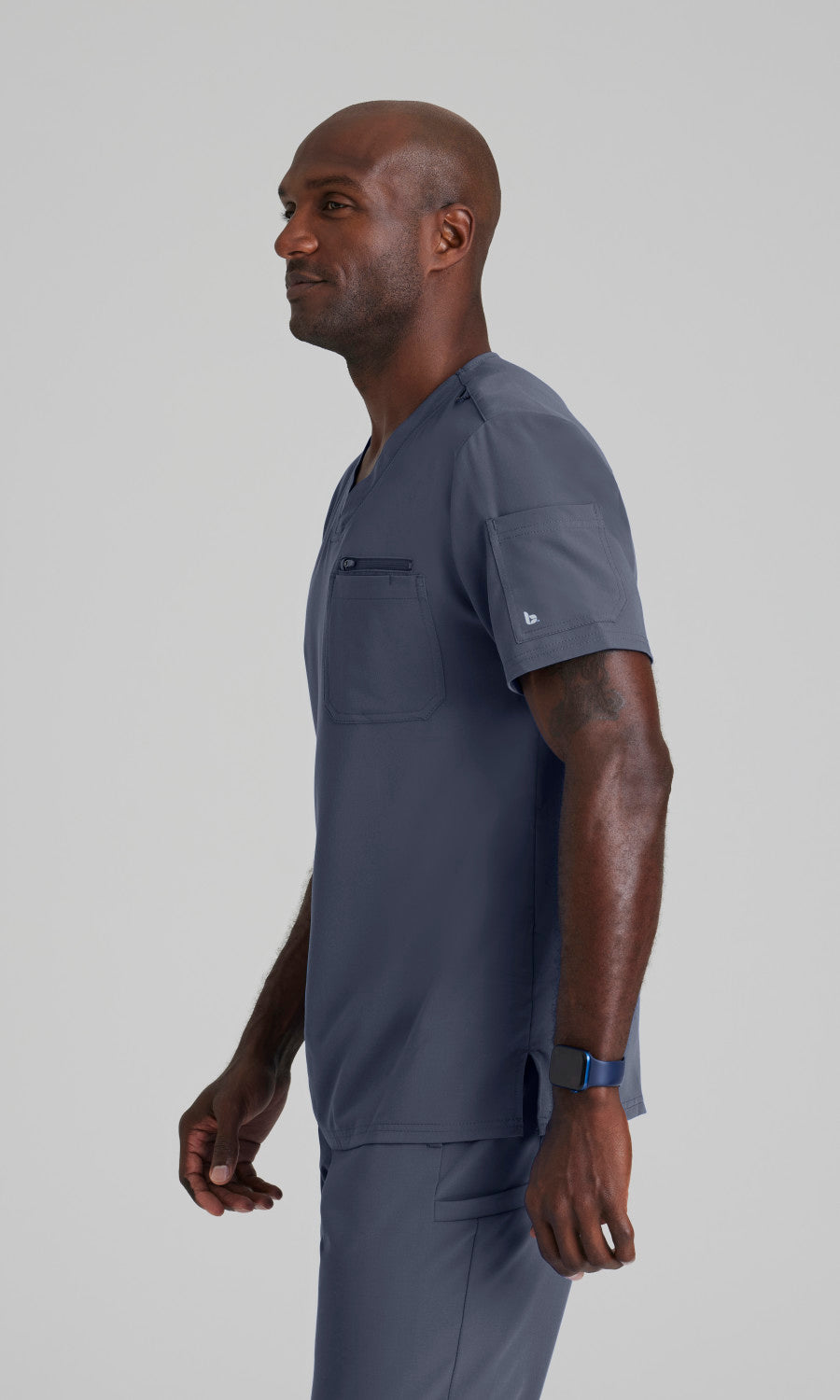 Barco Unify BUT153 Rally Scrub Top Steel