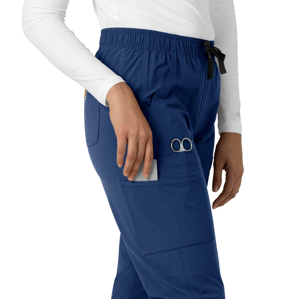 Force Essentials C51213 Straight Leg Scrub Pants Navy
