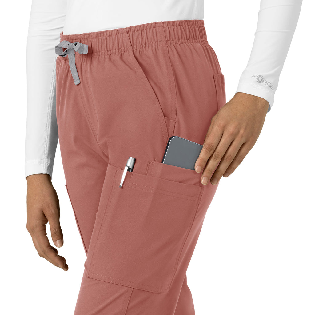 Force Essentials C51213 Straight Leg Scrub Pants Wildrose