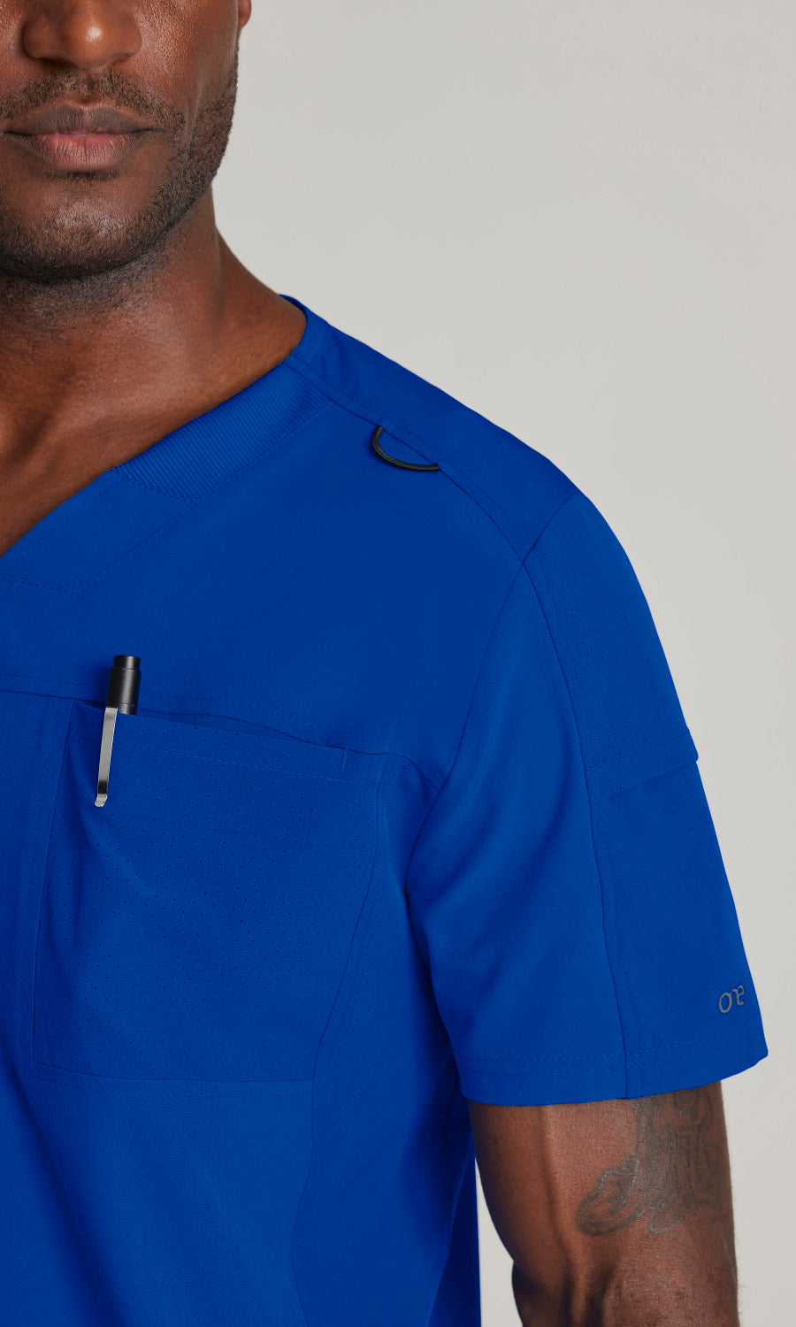 Barco One BOT195 Velocity Scrub Top Cobalt