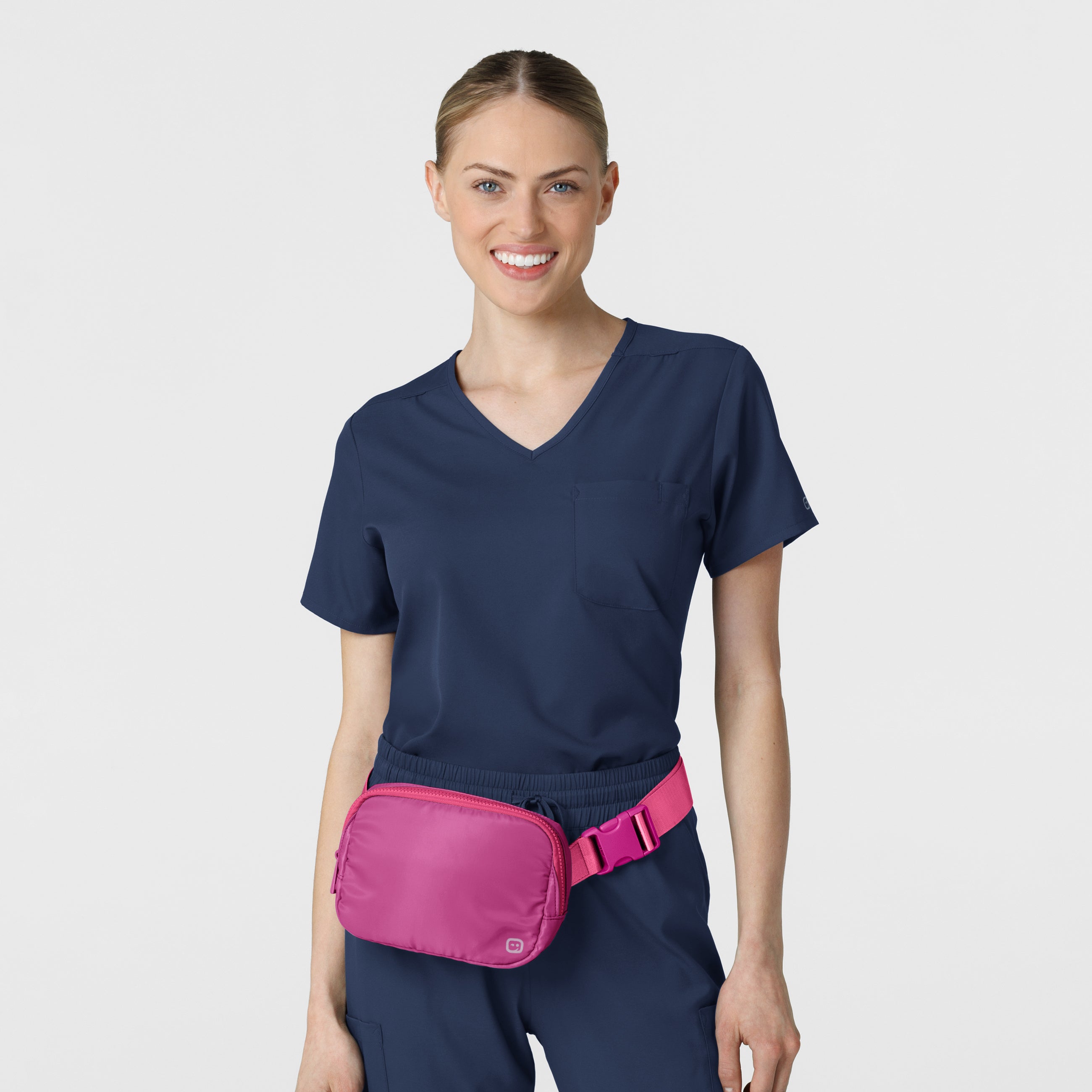 Accessories A101 Chatelaine Belt Bag Raspberry