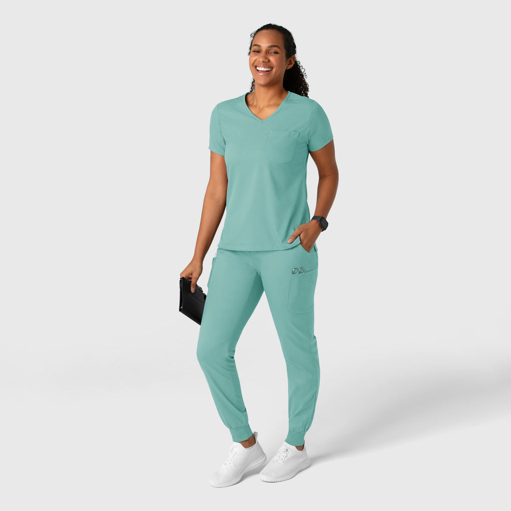 Boundless 5151 Jogger Scrub Pants Turquoise