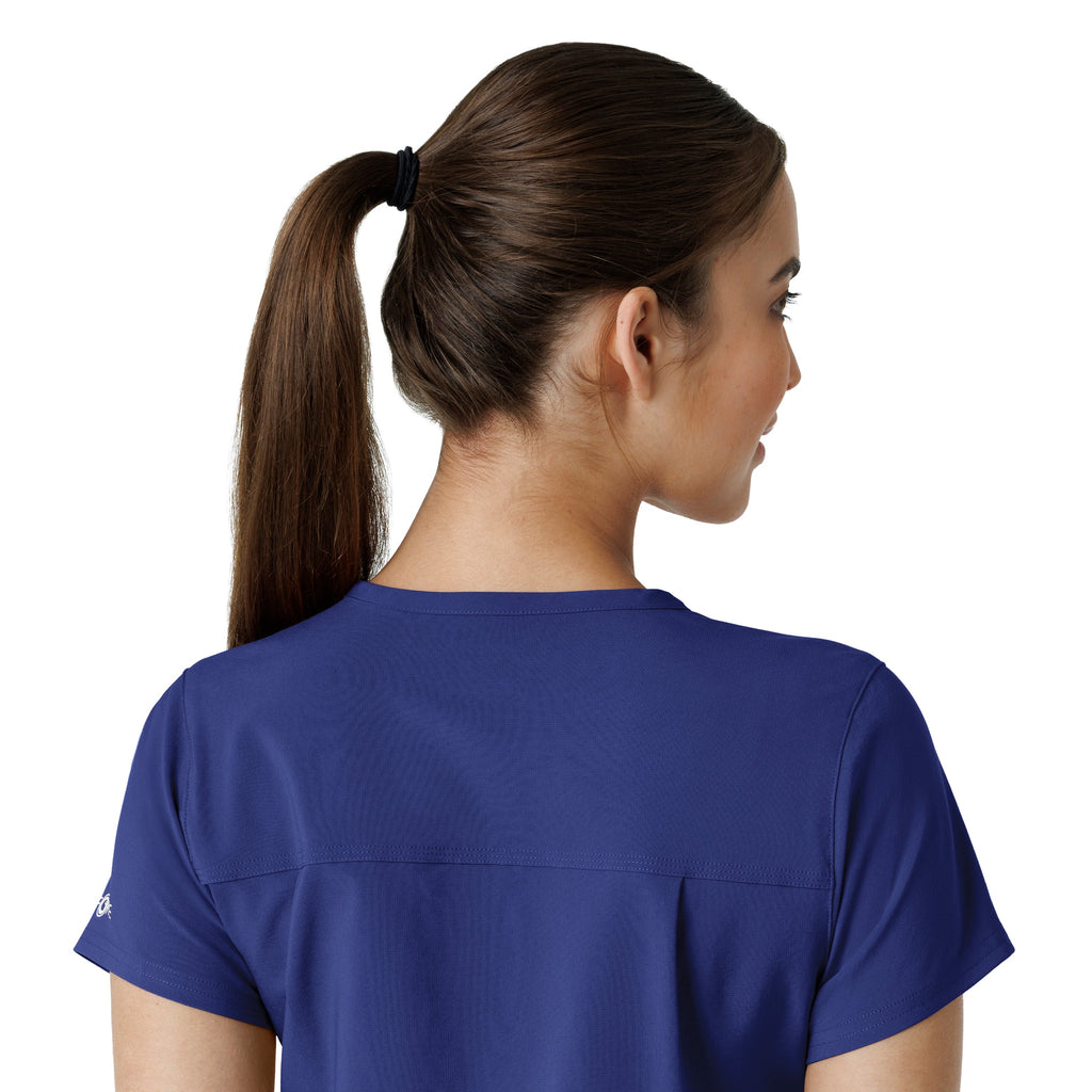 Force Cross-Flex C13410 Women's Tuck-In Scrub Top Galaxy Blue