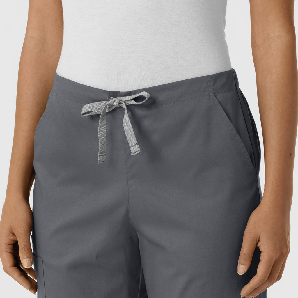 WonderWORK 506 Cargo Jogger Scrub Pants Pewter