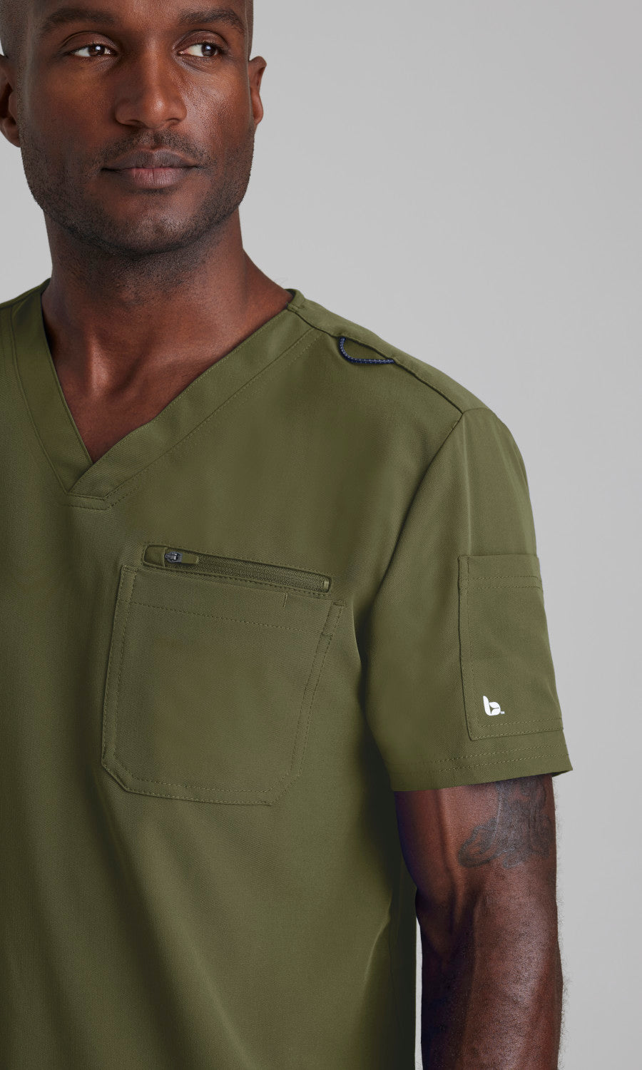 Barco Unify BUT153 Rally Scrub Top Olive