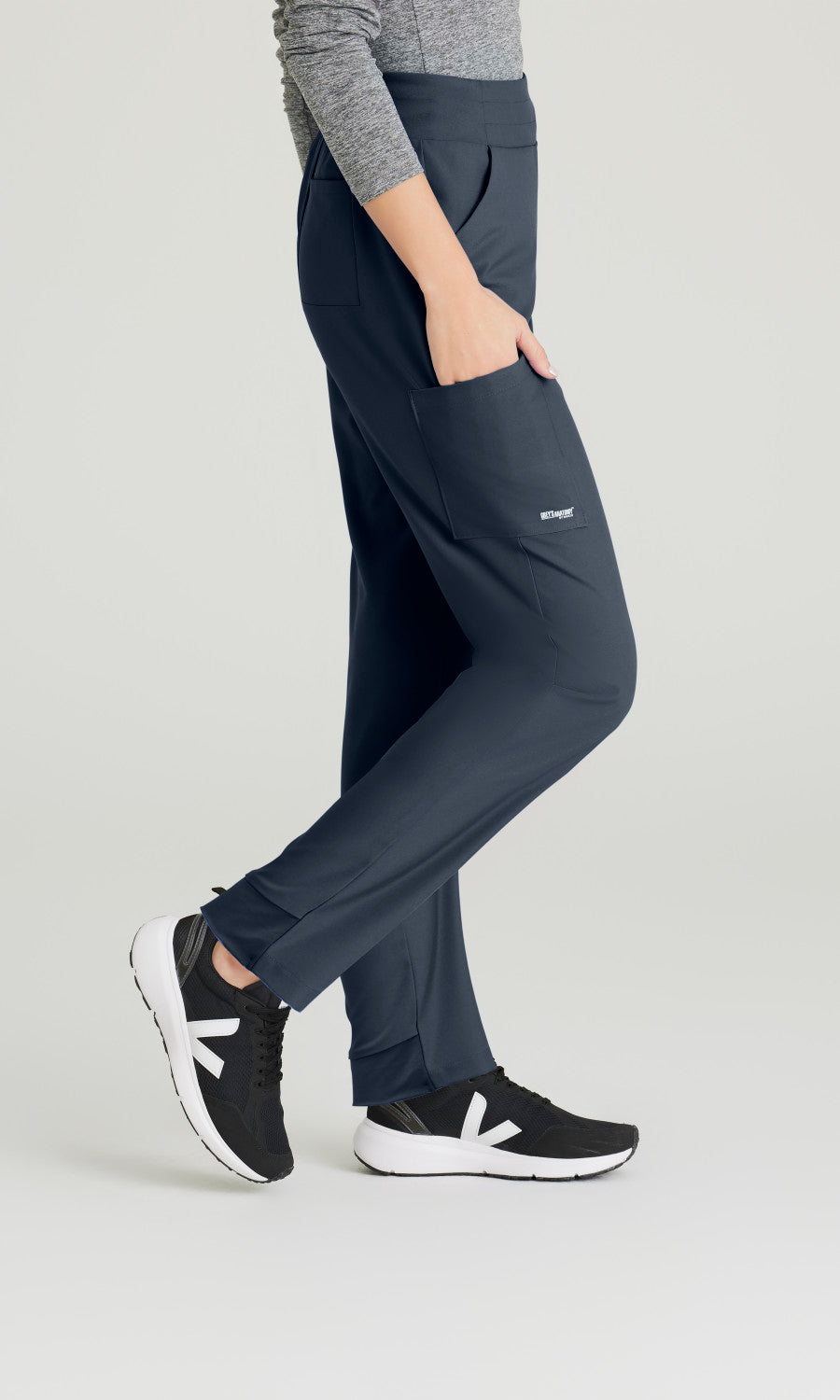 Grey's Anatomy Evolve GSSP651 Flight Scrub Pants Steel