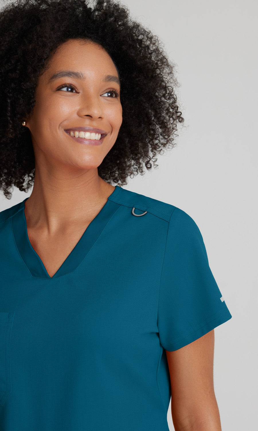 Grey's Anatomy Stretch GVST028 Bree Scrub Top Bahama