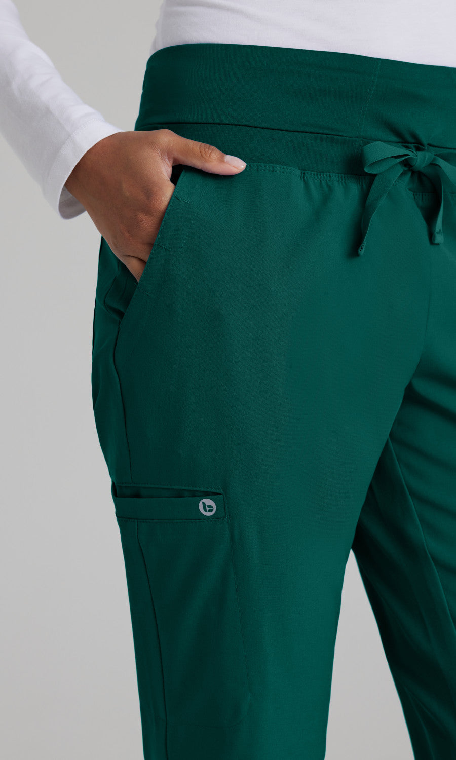 Barco One 5206 Stride Scrub Pants Hunter Green