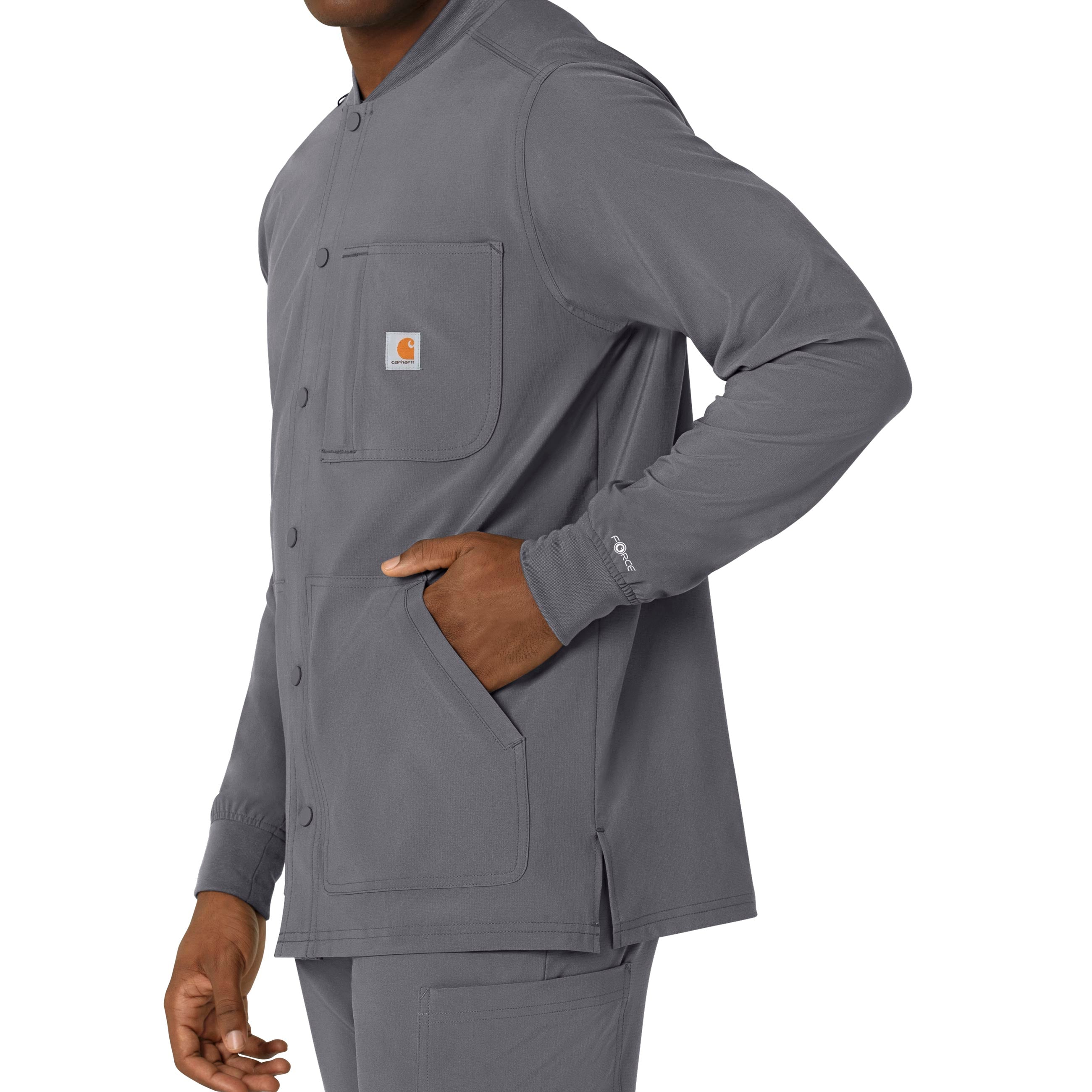 Force Cross-Flex C86210 Men's Shirt Jacket Pewter