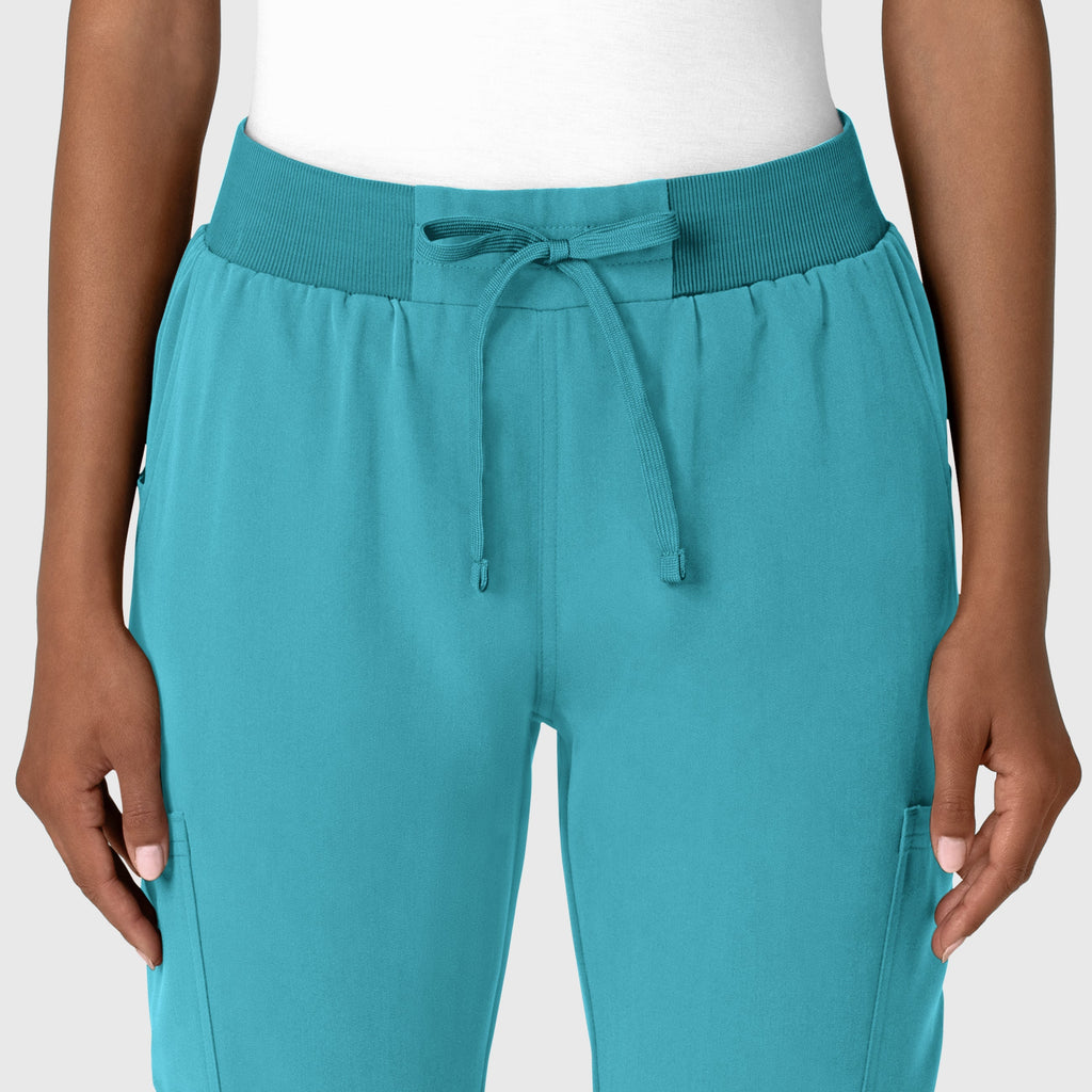 Nova 5132 Jogger Utility Scrub Pants Teal Blue