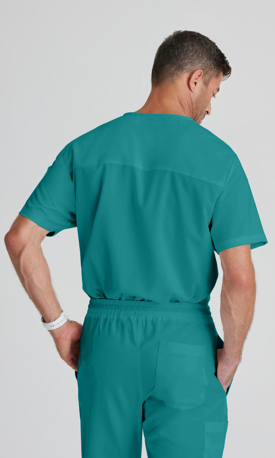 Grey's Anatomy Classic GRT091 Evan Scrub Top Teal