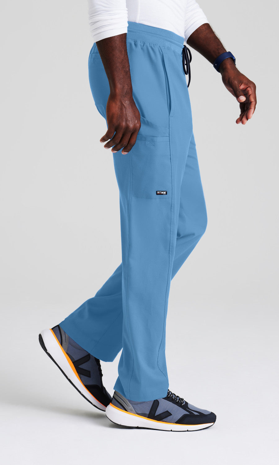 Grey's Anatomy Stretch GRSP617 Hudson Scrub Pants Ciel Blue