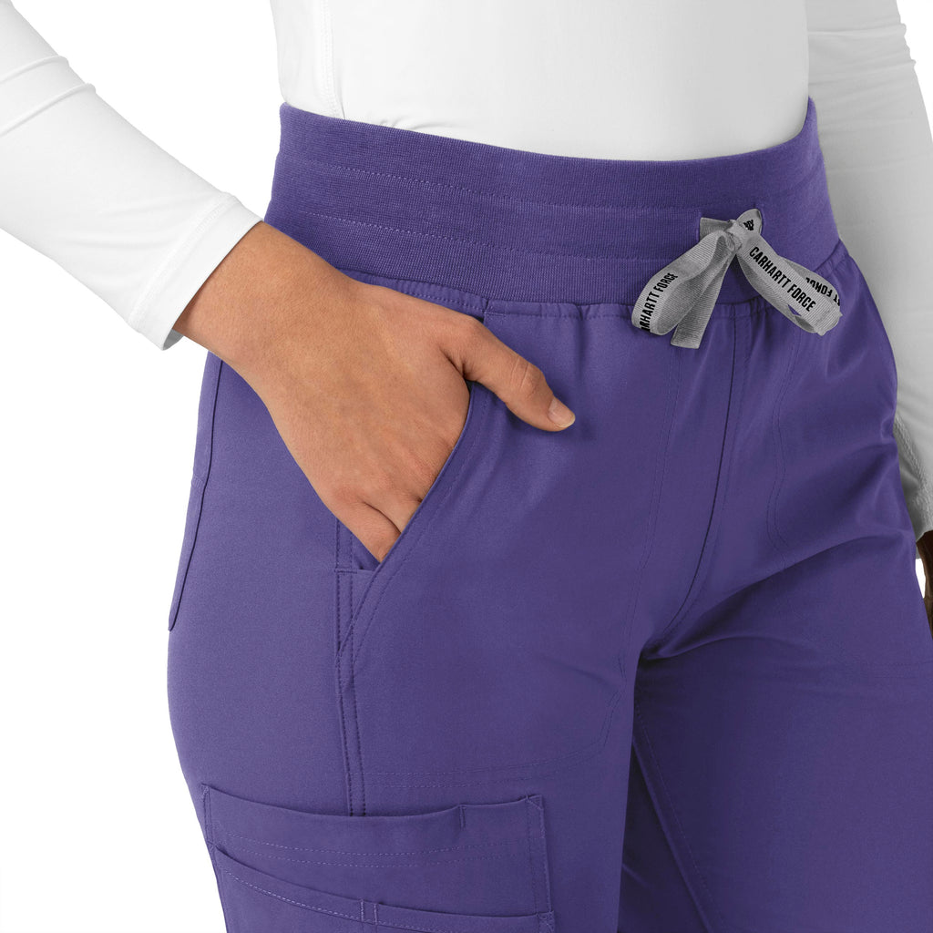Force Essentials C51113 Jogger Scrub Pants Grape