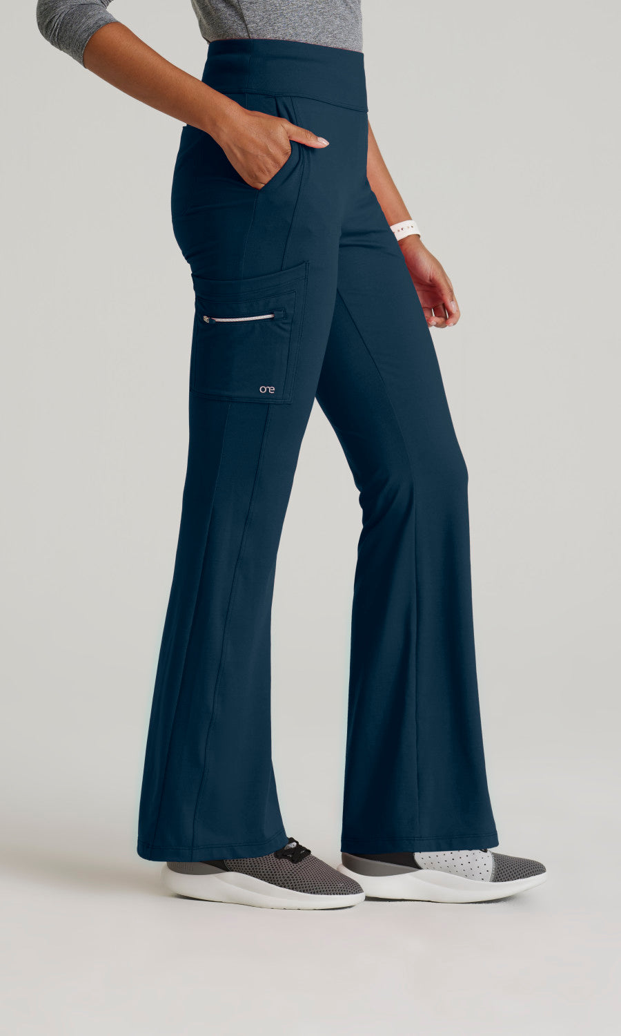 Barco One Performance Knits BOP645 Sprint Knit Scrub Pants Steel