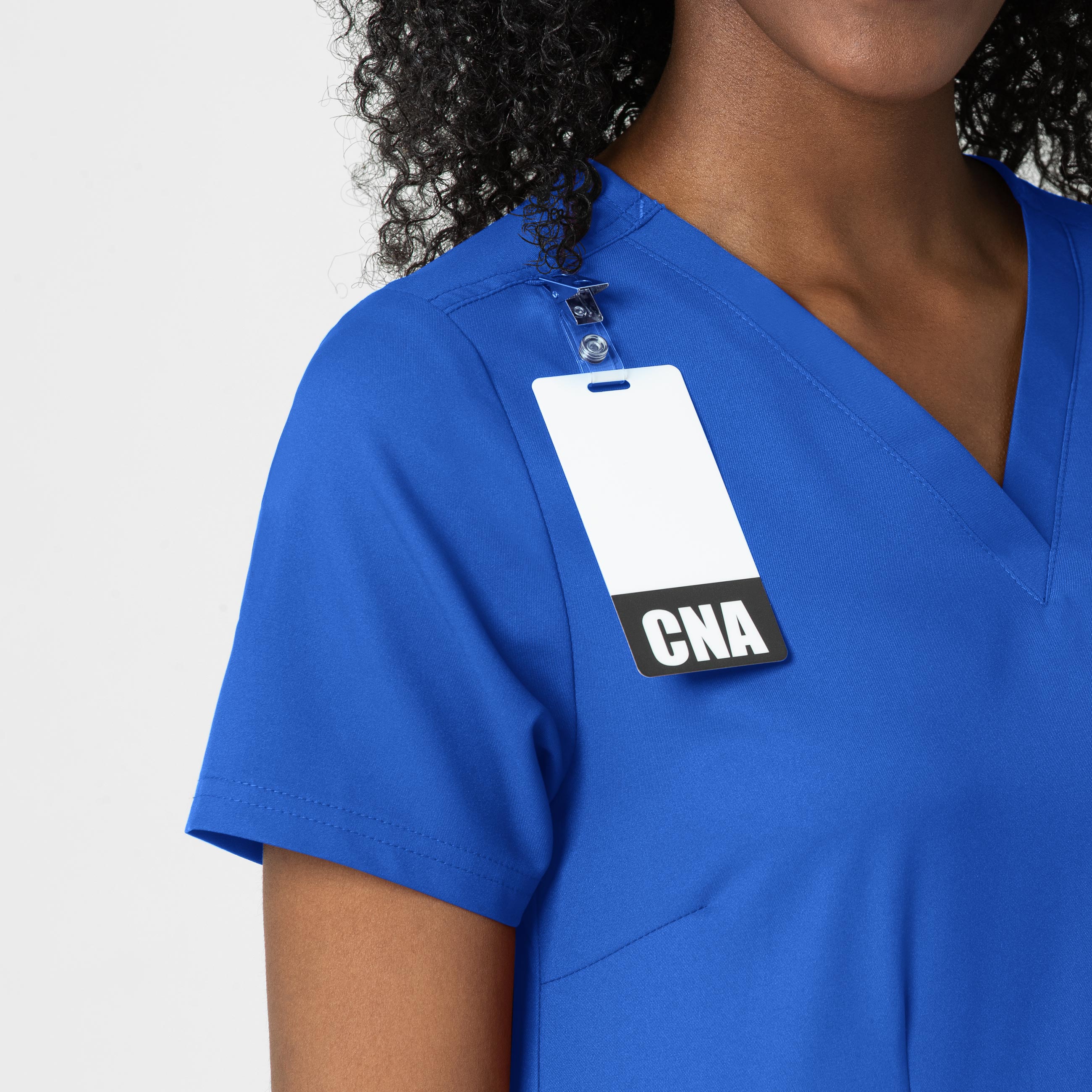 Thrive 6122 Fitted 3-Pocket V-Neck Scrub Top Royal