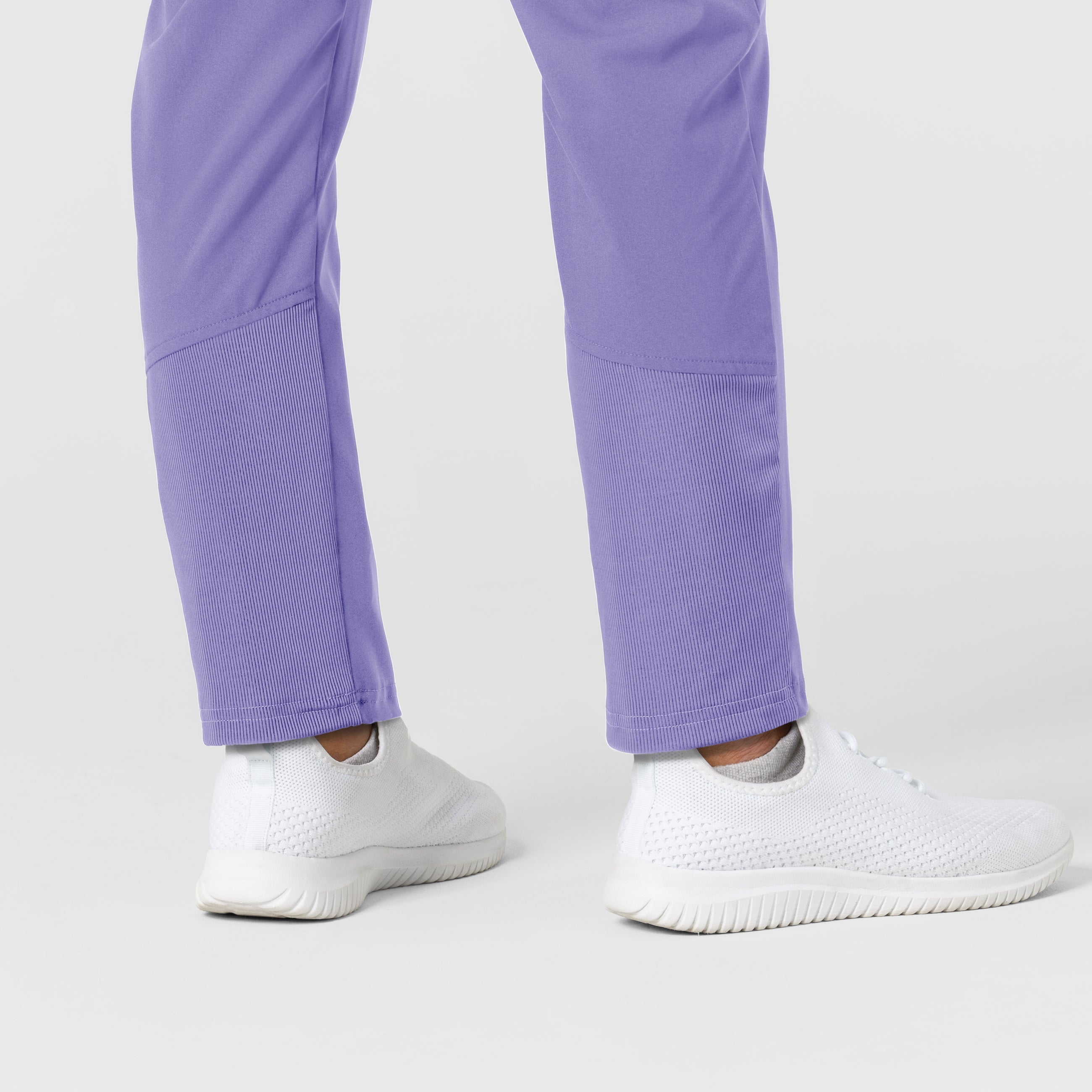 W123 5045 Flex-n-Reach Track Scrub Pants Iris Purple