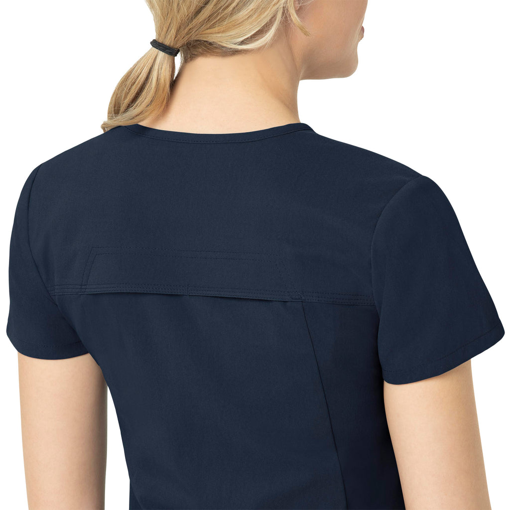 Rugged Flex Peak C12137 Tuck-In Scrub Top Navy