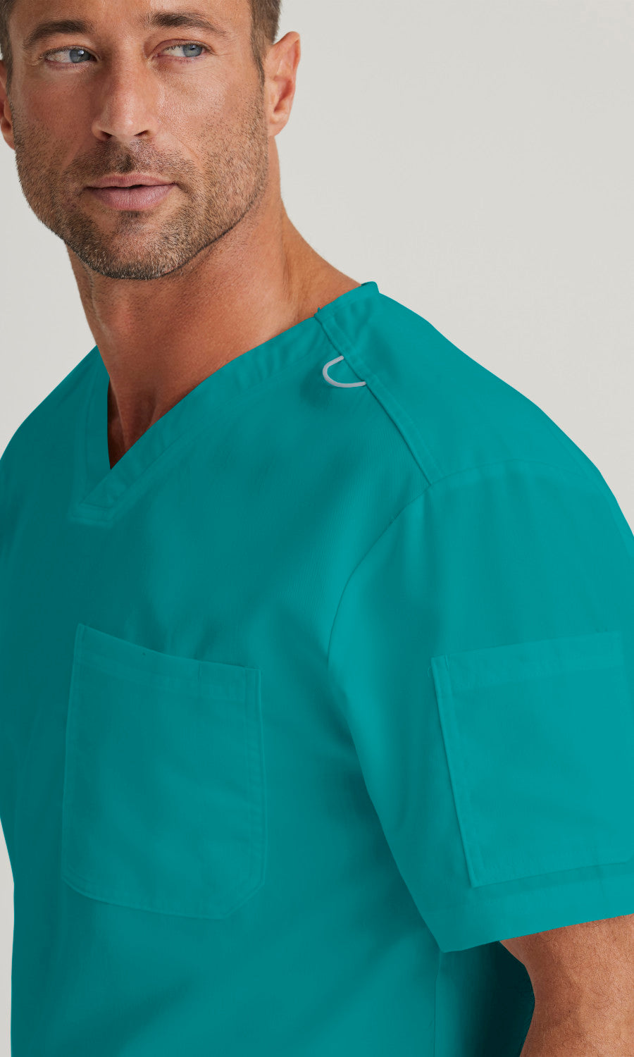 Grey's Anatomy Classic GRT091 Evan Scrub Top Teal