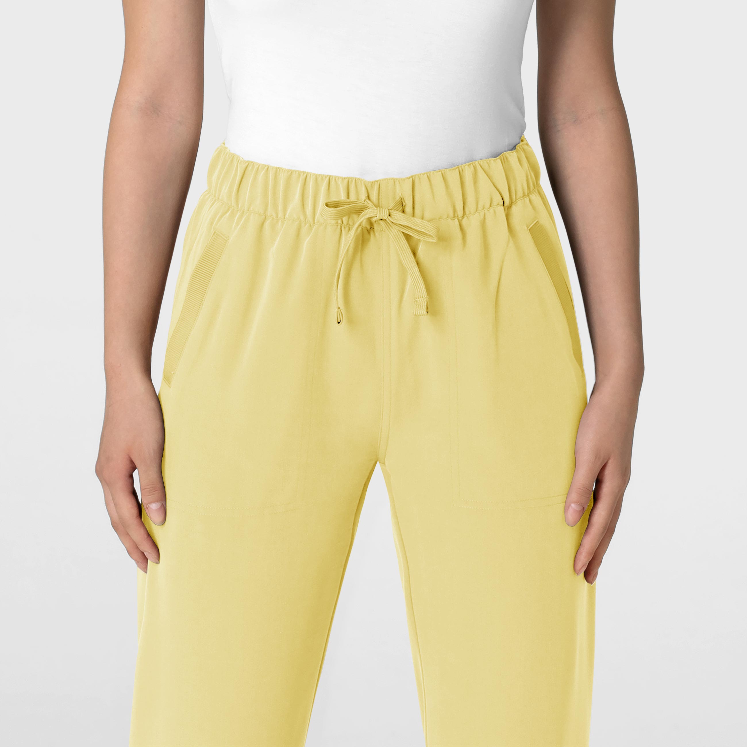 Nova 5232 Stovepipe High-Low Hem Scrub Pants Sunshine Yellow