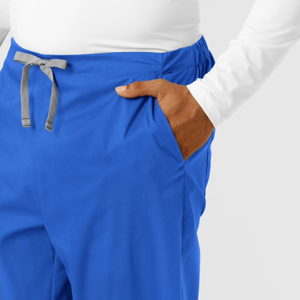 WonderWORK 507 Men's Cargo Jogger Scrub Pants Royal