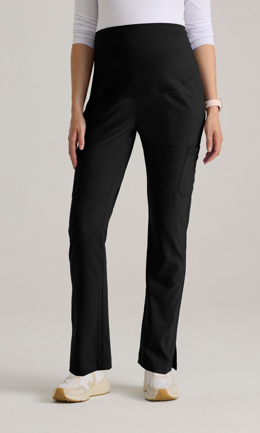 Grey's Anatomy Evolve GSSP690 Promise Maternity Scrub Pants Black