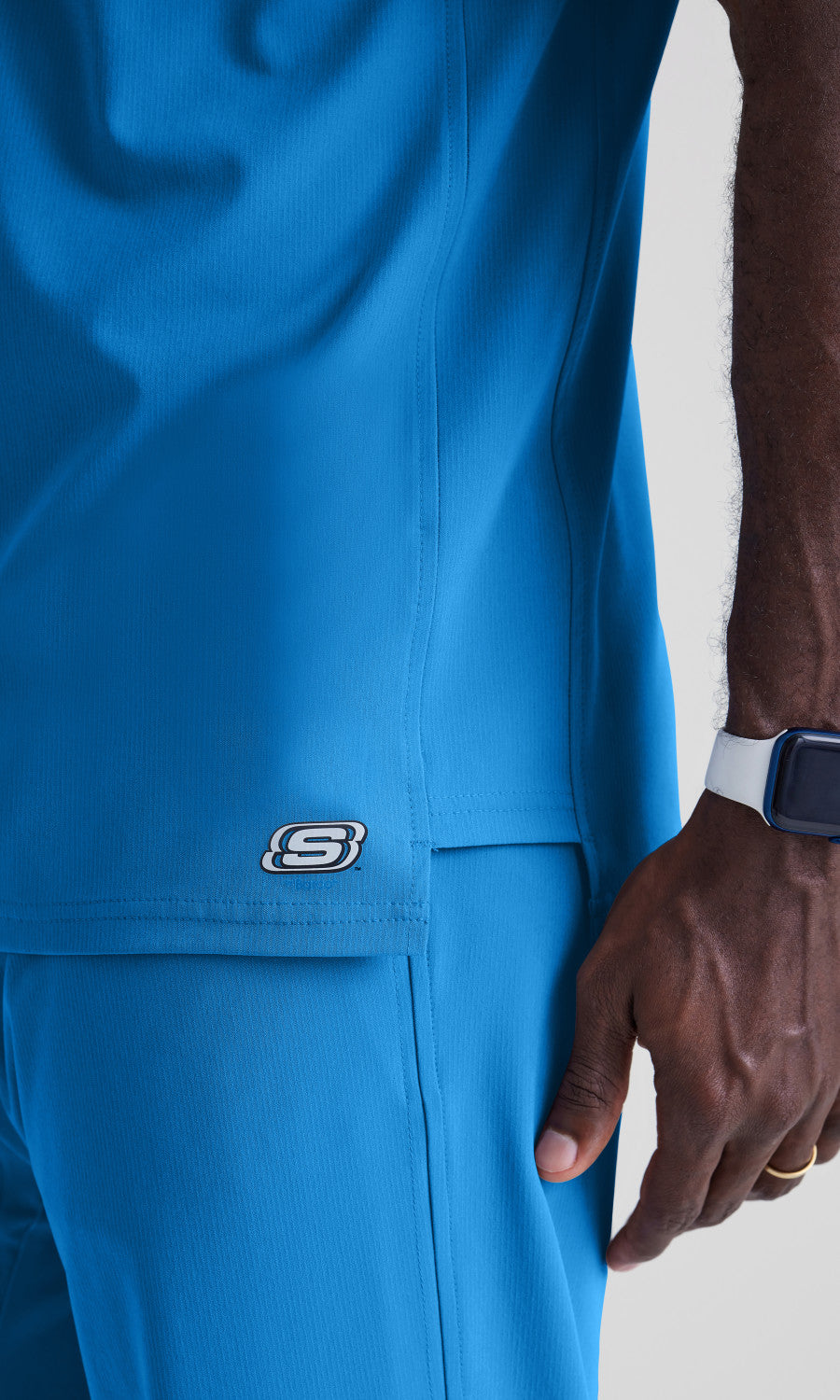 Skechers SK0112 Structure Scrub Top New Royal