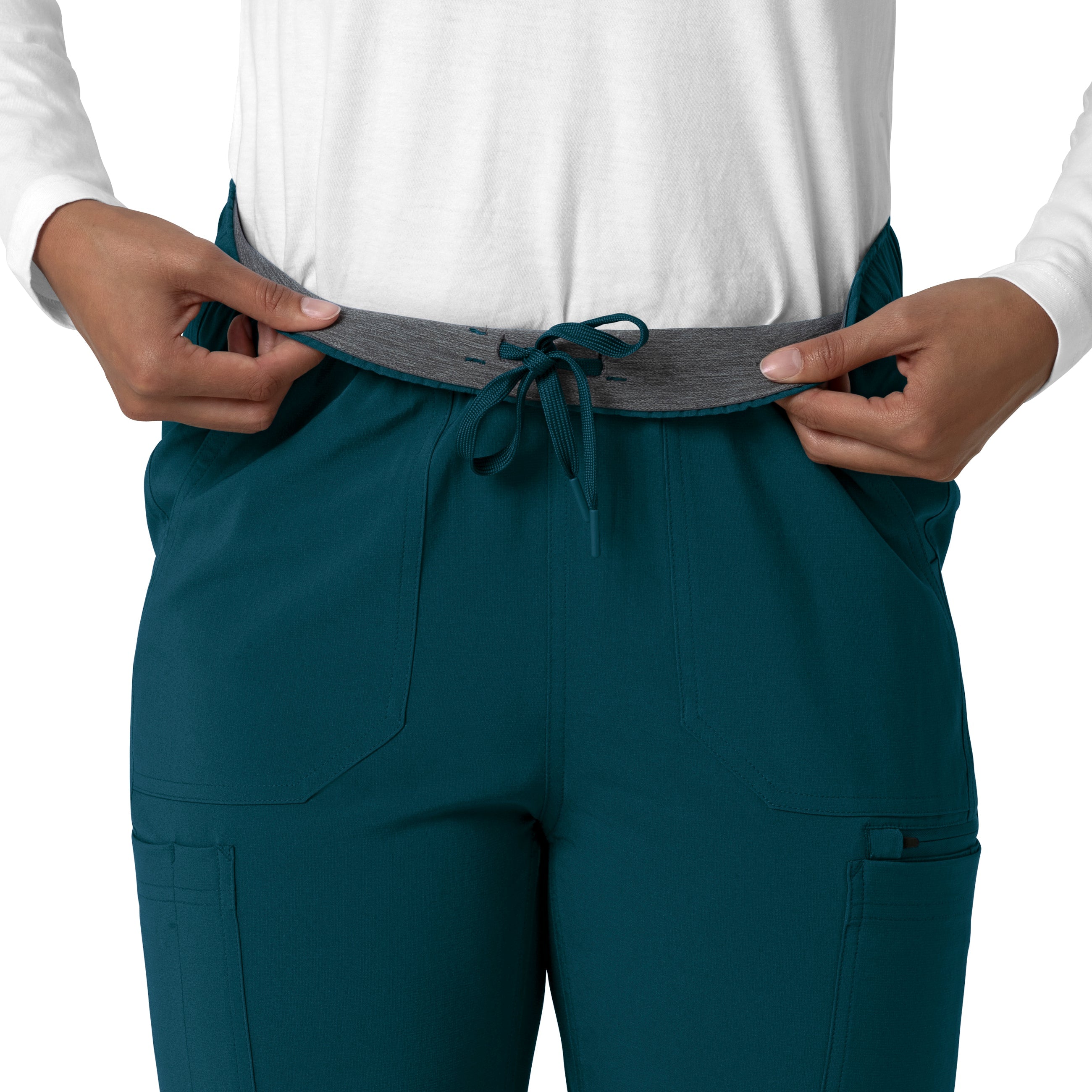 Force Cross-Flex C53210 Straight Leg Cargo Scrub Pants Caribbean
